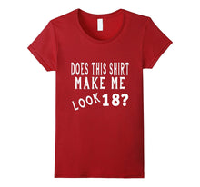 Does This Shirt Make Me Look 18 Years Old 18th Birthday Gift-Amazon
