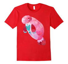 Valentines Day Shirt Cute Kids School Mom Teacher Manatee-Amazon