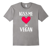 Kiss me  I'm Vegan - Valentines Day Gift T-Shirt for Vegans-Amazon
