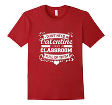 Teacher Valentines Day T-Shirt - Love Class School Gift-Amazon