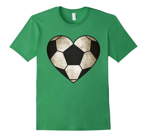 Soccer T Shirt I Love Heart Soccer Football tees-Amazon