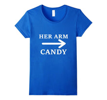 Her Arm Candy Funny Valentines Day T Shirt Gift for Him-Amazon