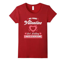 Funny Valentines Day Shirt Just Kidding I Hate Everyone-Amazon