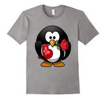 Valentine's Day Penguin T Shirt  Love Relationships Couples-Amazon