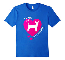 I Love My Chiweenie Chihuahua Dachshund T-Shirt Hot Dog-Amazon