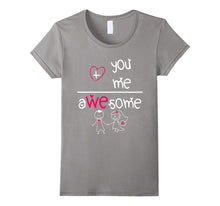 You And Me Awesome Couple Valentine's Day Funny Math T-Shirt-Amazon