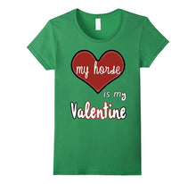 My Horse Is My Valentine T-shirt-Amazon
