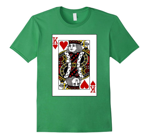 Valentines Day Gifts - King of Hearts Cards Couple T Shirt-Amazon