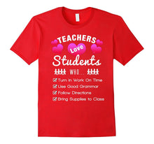 Funny Teacher Classroom T-Shirt for Valentine's Day-Amazon