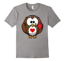 Valentine's Day Owl T Shirt  Love Relationships Couples-Amazon