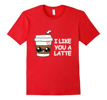 Cute I LIKE YOU A LATTE valentines Shirt for Boys and Girls-Amazon
