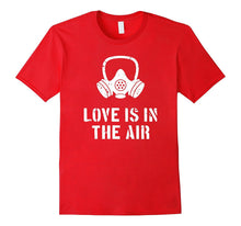 Love Is In The Air Funny Anti-Valentine's Day T-Shirt-Amazon