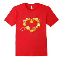 Emoji Heart Valentine's Day Shirt Emoji Love Heart-Amazon