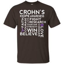 Crohn's-Disease-Awareness-T-shirt-Purple-Ribbon-Walk-Tee