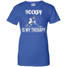 Hockey-Is-My-Therapy-Passion-Hobbies-Cute-Gift-Shirt
