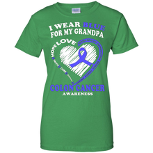 Colon-Cancer-T-Shirt---I-Wear-Blue-For-My-Grandpa