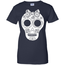 Girly-Sugar-Skull-Day-of-the-Dead-Color-Me-Shirt
