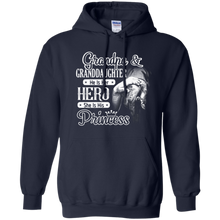 Grandpa-_-Granddaughter.-He-Is-Her-Hero-T-shirt