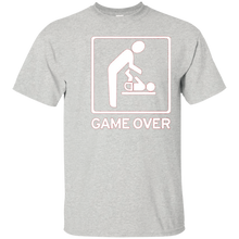 Game-Over-T-Shirt-Cool-New-Dad-New-Mom-Gift-Funny-Shirt