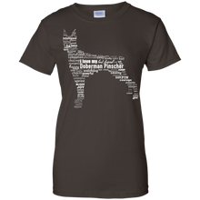 Doberman-Pinscher-Words-T-Shirt