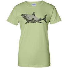 Great-White-Shark-Vintage-Look-T-Shirt
