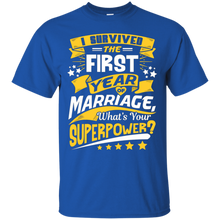 First-Anniversary-Gift-1st-One-Year-Wedding-Marriage-T-Shirt