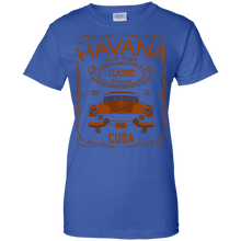 Cuban-Classic-Car-T-Shirt.-Havana-Car-Orange-Tee.-Cuban-Tee