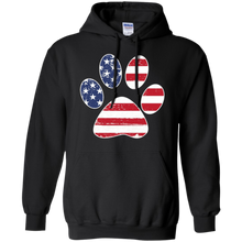 Dog-Paw-Print-T-shirt-Dog-Paw-Flag-T-shirt