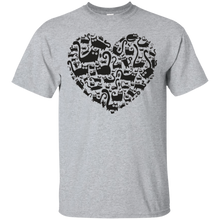 Heart-Cats-T-shirt