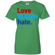 Colorful-Love-trumps-hate-T-Shirt-Bernie-Sanders-Clinton