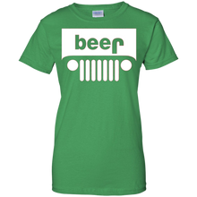 Funny-T-Shirt---Beer-Alcohol-Jeep-4x4-Drinking-Tee