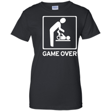 Game-Over-T-Shirt-Cool-New-Dad-New-Mom-Gift-Funny-Shirt