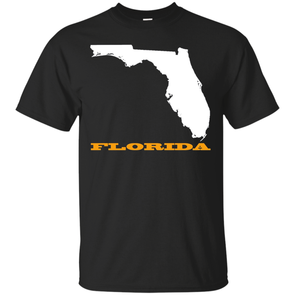 Florida-T-Shirt-Map-of-the-State-of-Florida-Unisex-Tee
