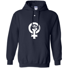 Feminism-symbol-shirt-for-a-feminist-in-dark-apparel