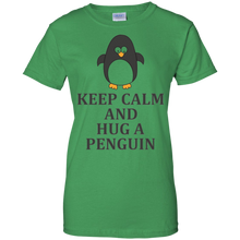 Cool-Design-KEEP-CALM-AND-HUG-A-PENGUIN-T-shirt