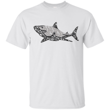 Great-White-Shark-Vintage-Look-T-Shirt