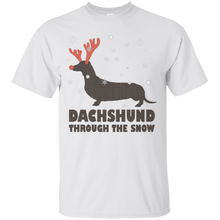 Chrismast-Shirt---Dachshund-Through-The-Snow