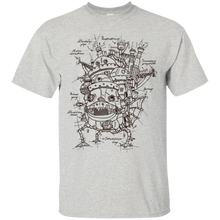 HOWL'S-MOVING-CASTLE-PLAN-T-SHIRT