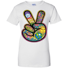 Colorful-Peace-Sign-Tee-Shirt
