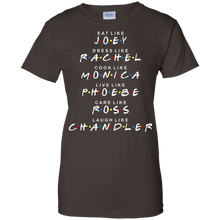 Friends-T-shirt-Eat-like-JOEY-Dress-like-RACHEL...