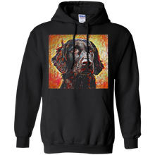 Flat-Coated-Retriever---A-Portrait-in-Oil