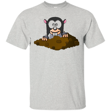 Cute-Cartoon-Underground-Mole-with-Dirt-T-Shirt