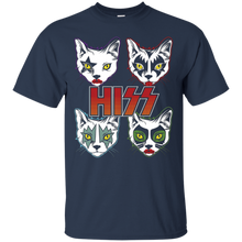 Hiss-Rock-Band-Funny-Cat-Kitty-Kitten-Music-T-Shirt