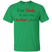 Dear-Santa-It-Was-My-Brother's-Fault-Funny-Christmas-T-shirt
