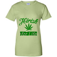 Hirish-For-Life-Marijuana-Pot-Leaf-T-shirt-Irish-Weed-smoke