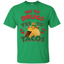 Funny-Taco-T-shirt-No-To-Drugs-Yes-To-Tacos-Zany-BrainyBuy-Funny-Taco-T-shirt