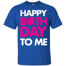 Happy-Birthday-to-Me-Pink-Girls-Fashion-T-Shirt-Family-Tee