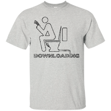 Downloading-S-Washroom-Sitting-Toilet-Funny-Tshirt