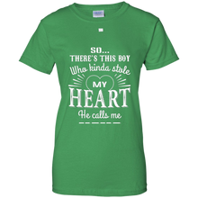Grandma-MEME-and-grandson-TShirt-he-stole-my-heart