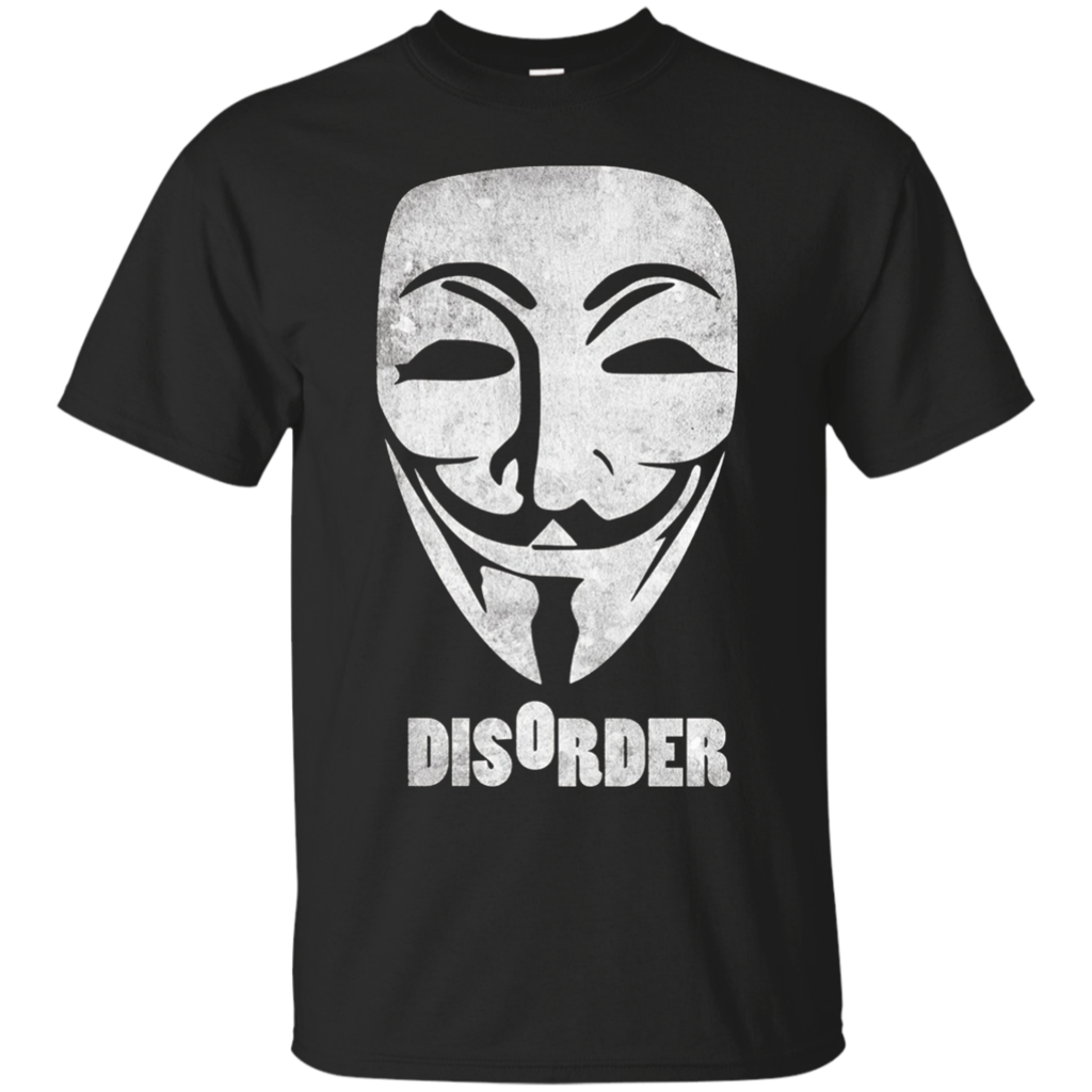 Guy-Fawkes-Anonymous-Mask-Disorder-T-Shirt-Mens-_amp_-Womens
